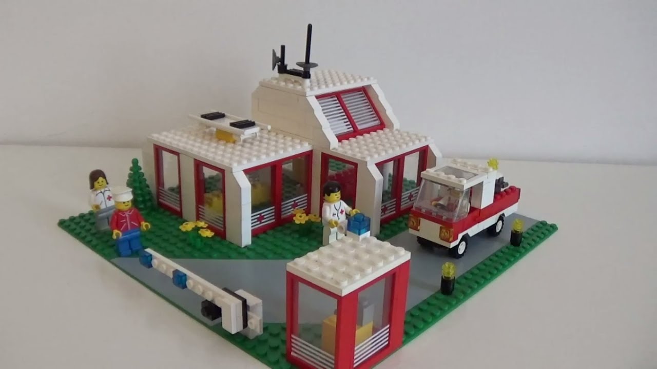 Lego 6380 Emergency Treatment Center: Alternate Build From Back Of The Box