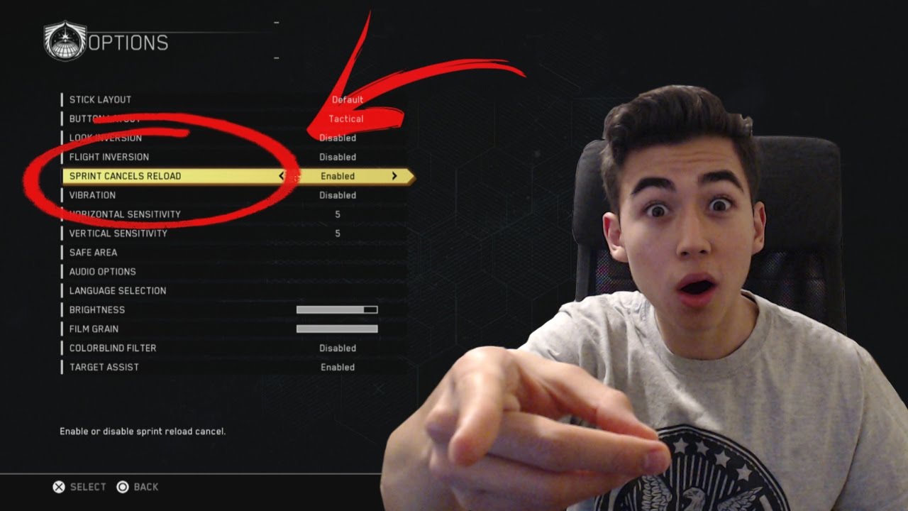FAZE ATTACH'S INFINITE WARFARE SETTINGS!