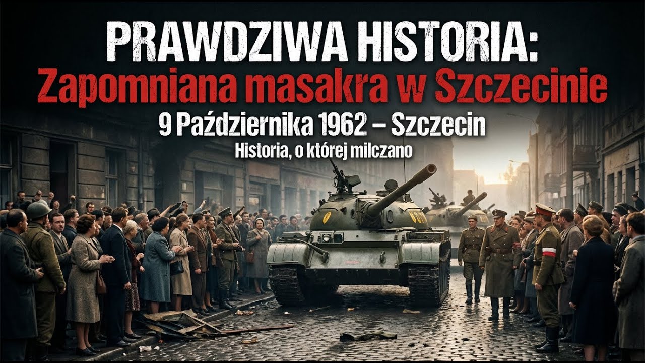 Szczecin 1962: Ukrywana masakra! Wierzysz władzy? 😱