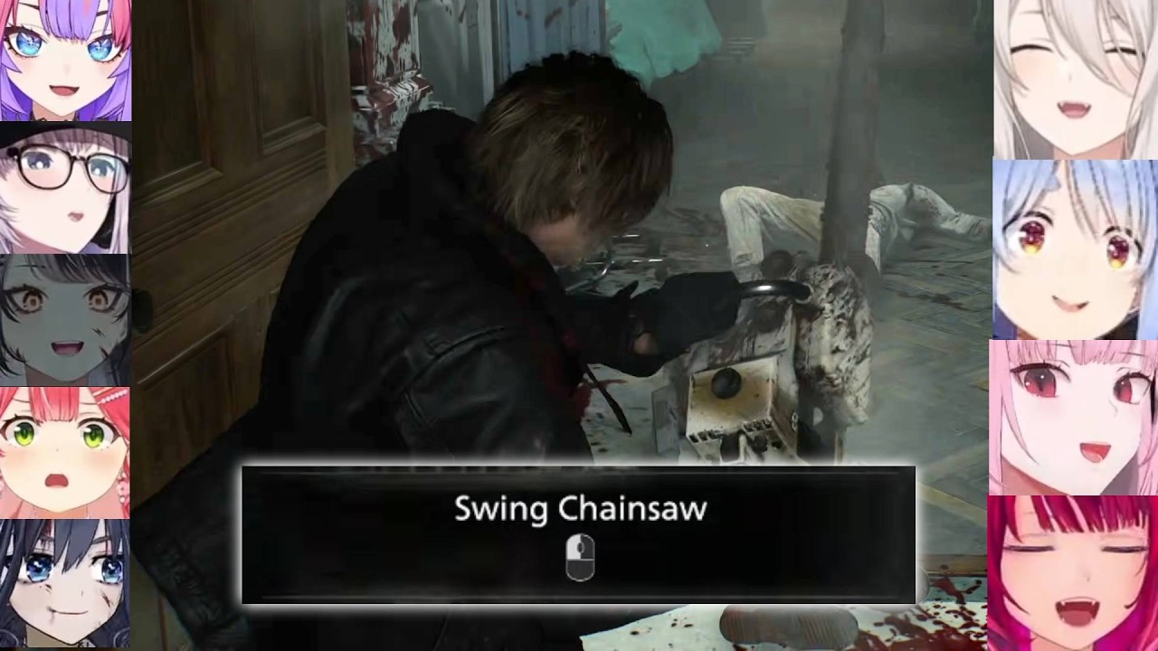 Hololive Girls Having Too Much Fun With Chainsaw (RE 9)