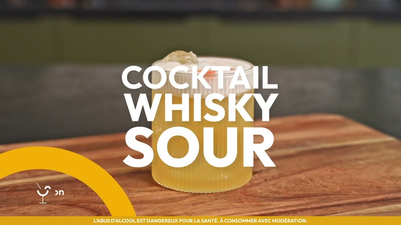 Recette cocktail au Whisky - Comment faire un Whisky Sour ?
