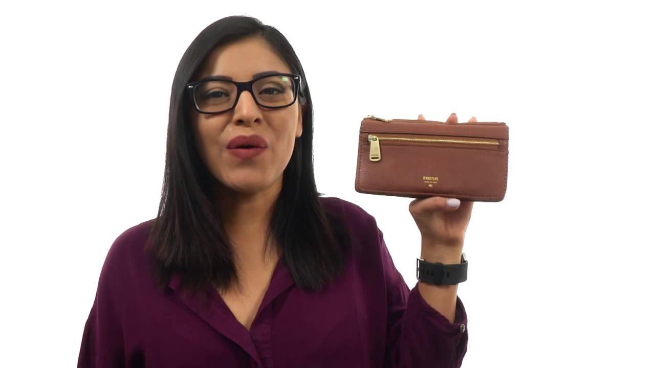 Fossil Preston Flap Clutch RFID SKU:8841195