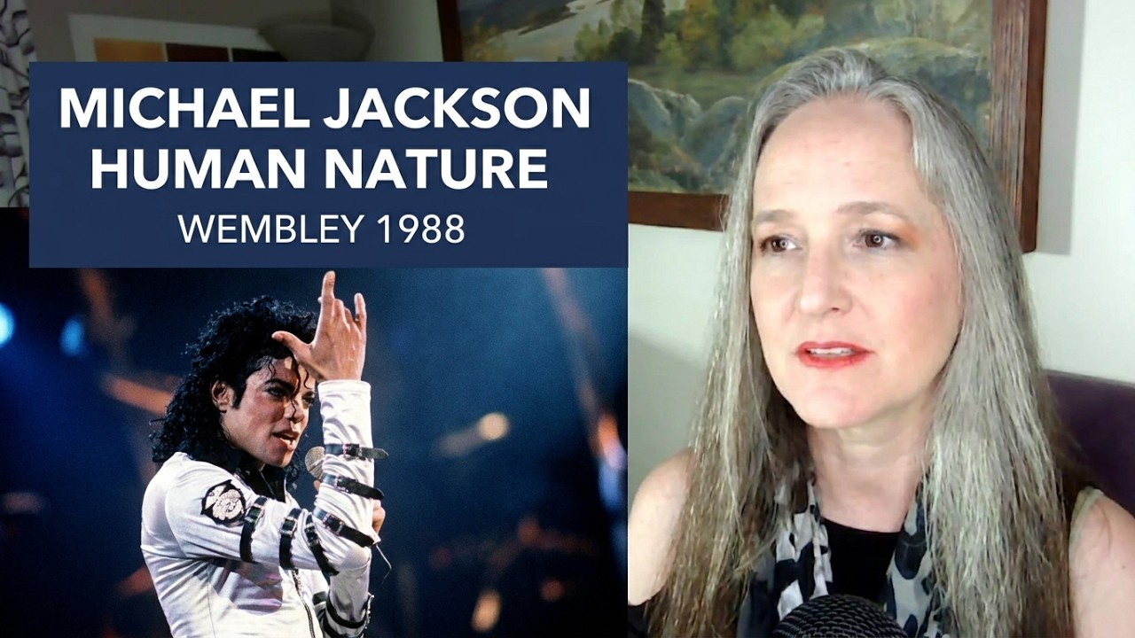 Voice Teacher Reaction to Michael Jackson -  Human Nature | Live at Wembley - 1988