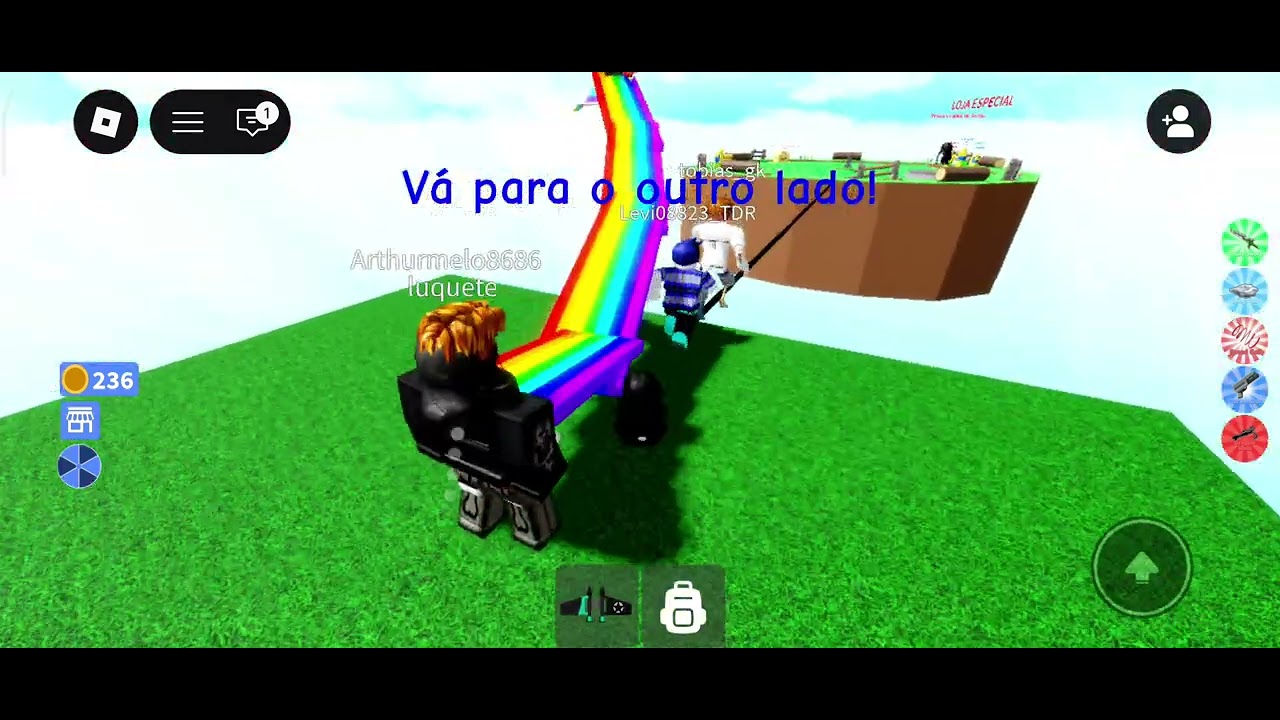 Jogando não aperte o botão 4