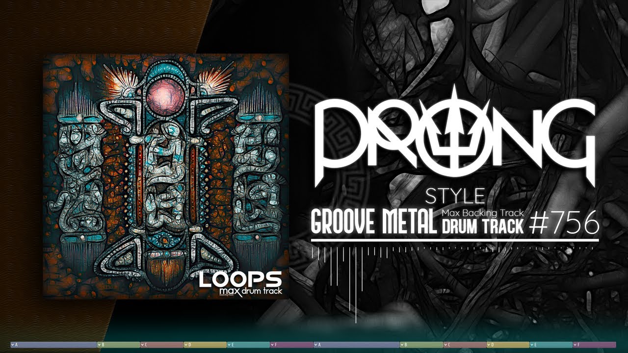 Groove Metal Drum Track / Prong Style / 140 bpm