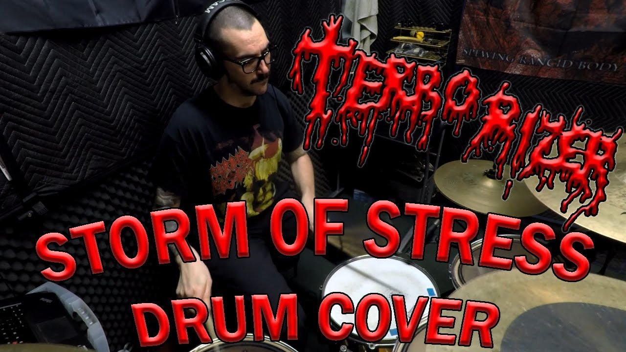 TERRORIZER- STORM OF STRESS (DRUM COVER)