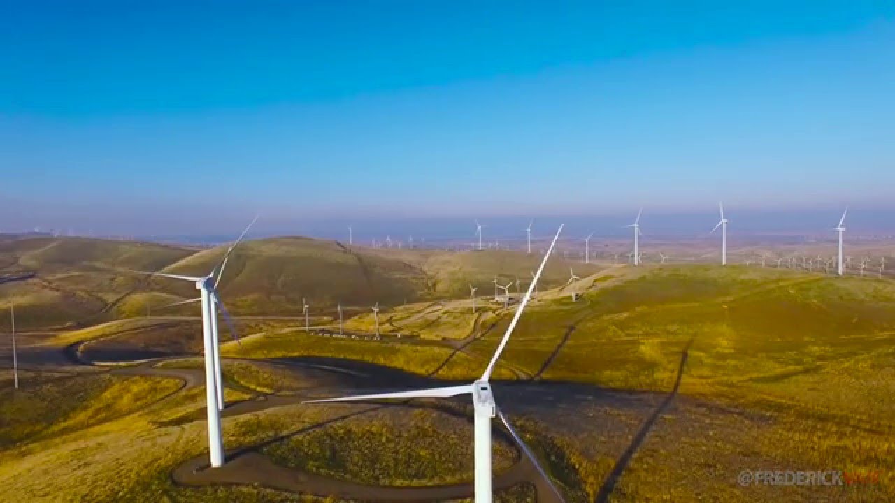 DJI Phantom 3 Pro - Shooting Windmills