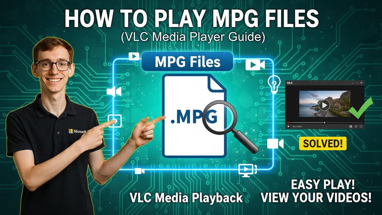 How to Play MPG Files (VLC Media Player)