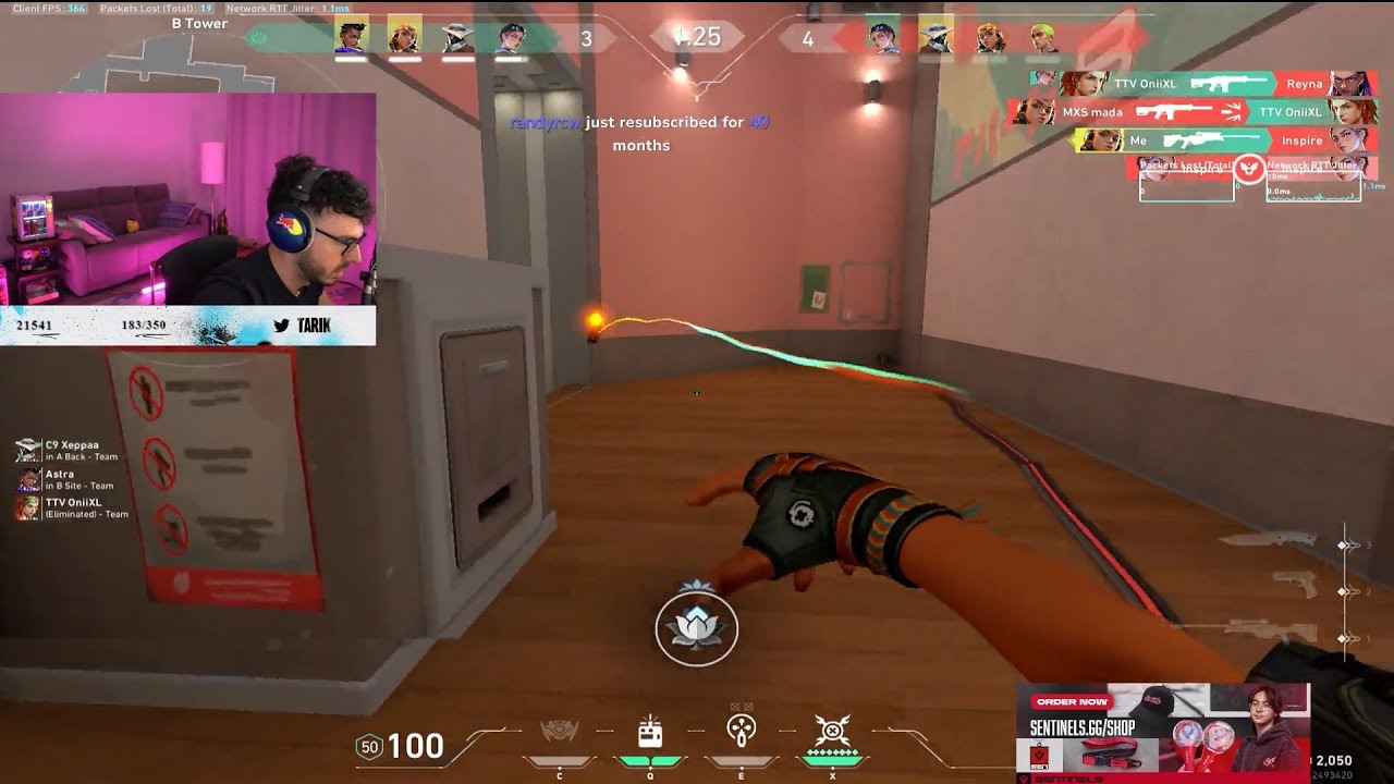 SPLIT! MVP! RAZE SEN TARIK RAZE VALORANT GAMEPLAY [ FULL MATCH VOD ]