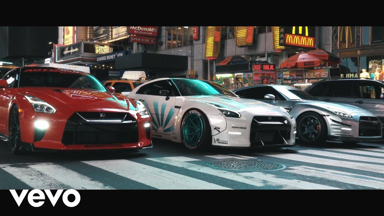 Night Lovell, Lindasson & FTG Reggie - A Lot | CAR VIDEO