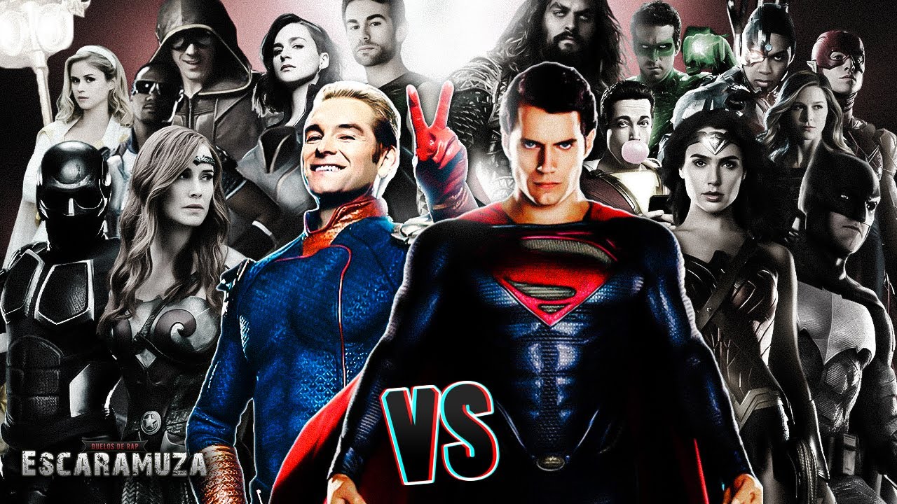 Liga de la Justicia vs Los Siete RAP | Escaramuza | Keyto ft. CarpalComic3 & más