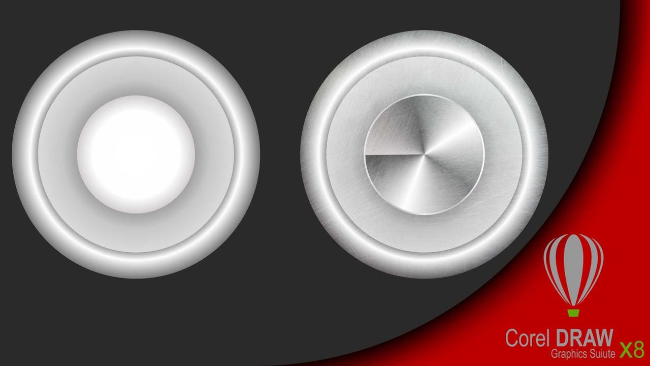 Metal Body Effect | coreldraw tutorial for beginners