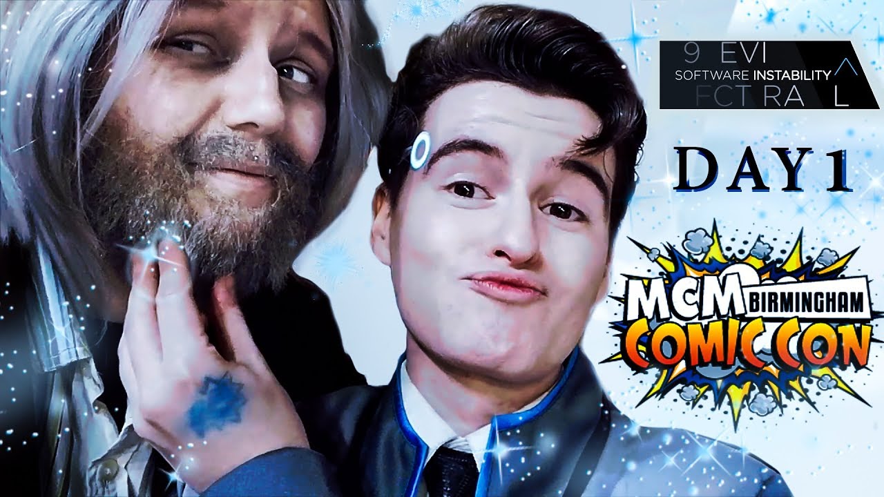 THE ANDROID SENT BY CYBERLIFE || DAY 1 VLOG - MCM BIRMINGHAM