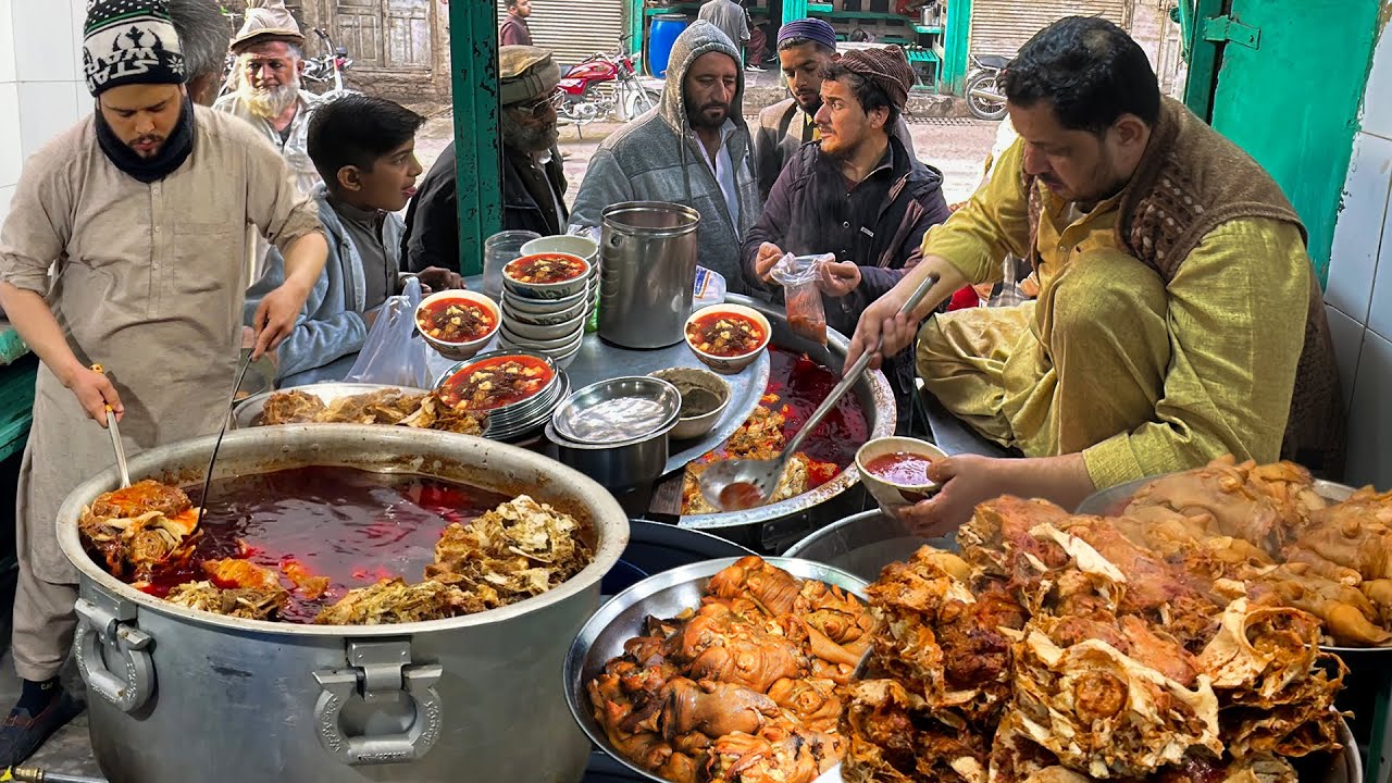Special Peshawari Siri Paye Recipe | Most Wanted Peshawar Street Food | Best Street Food Collection
