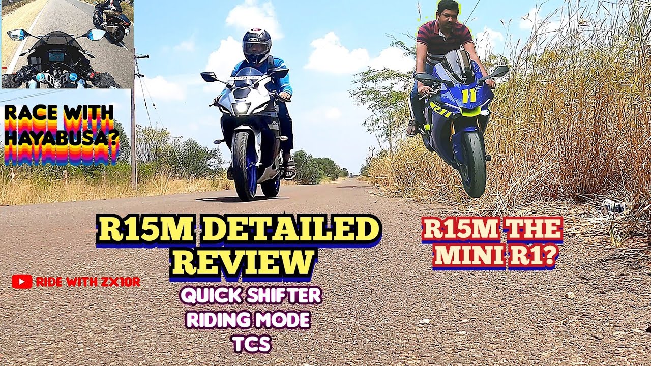 Yamaha R15M review | R15M the best beginner sports bike | zx10r rider rides yamaha r15m |