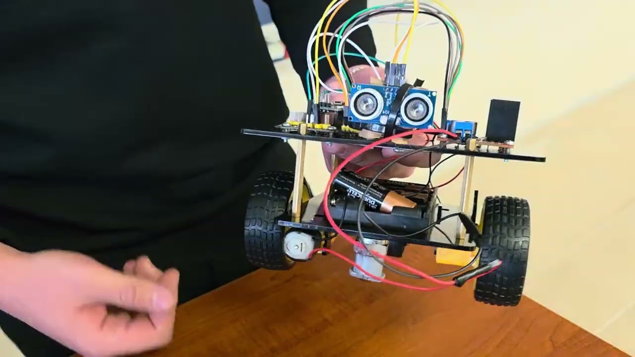 Engelden Kaçan Robot, 1. Sınıf Proje, KTÜ Elektrik Elektronik Mühendisliği