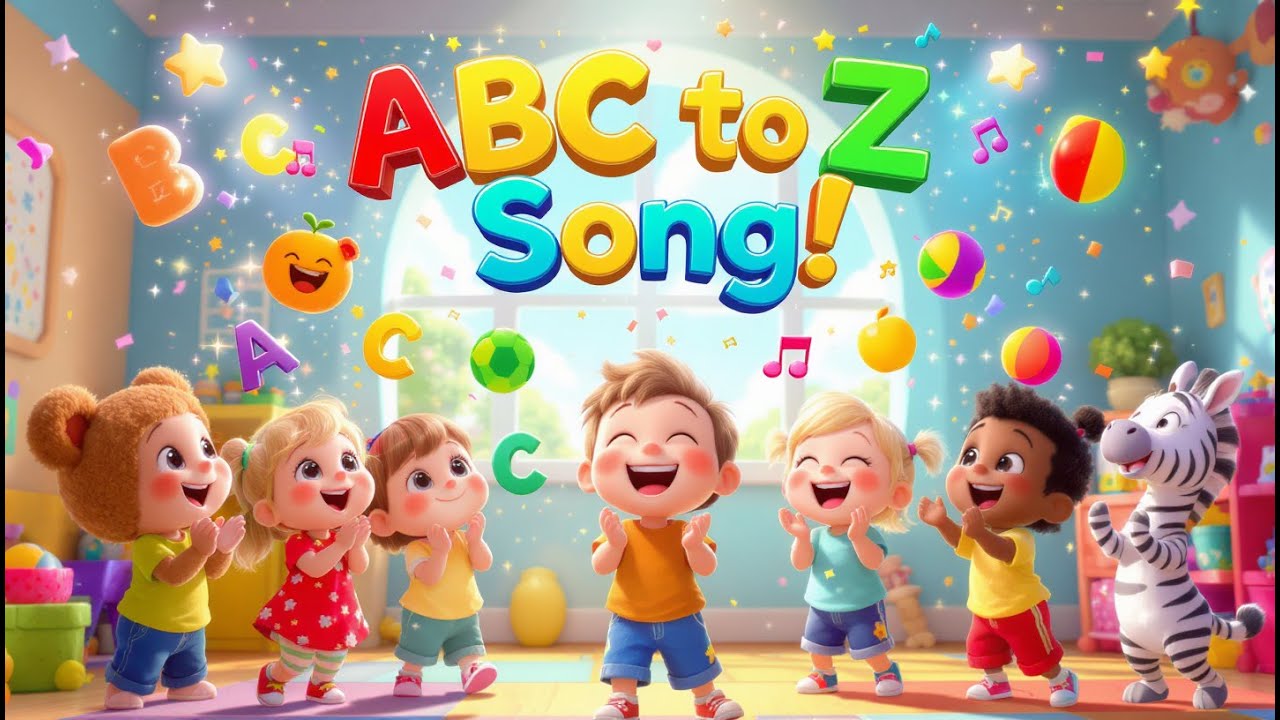 ABC to Z Poem | Fun Alphabet Song for Kids | Learn A to Z with Rhymes