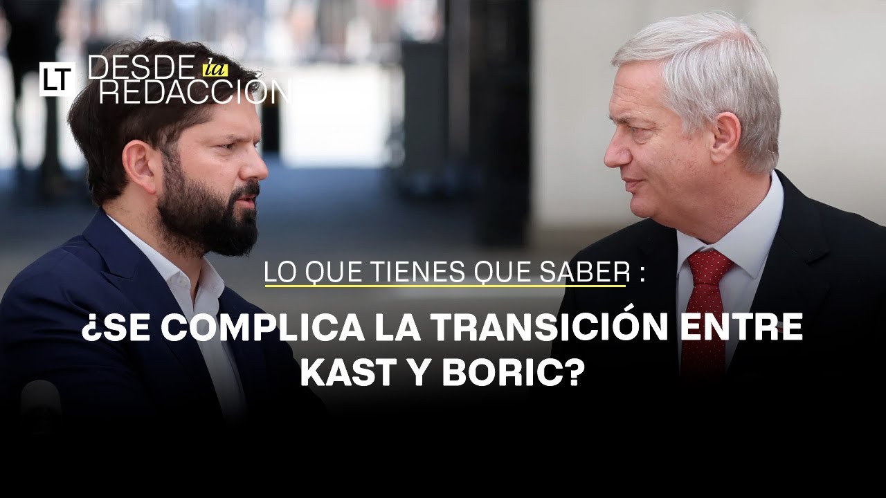 ¿Se complica la transición entre Kast y Boric?