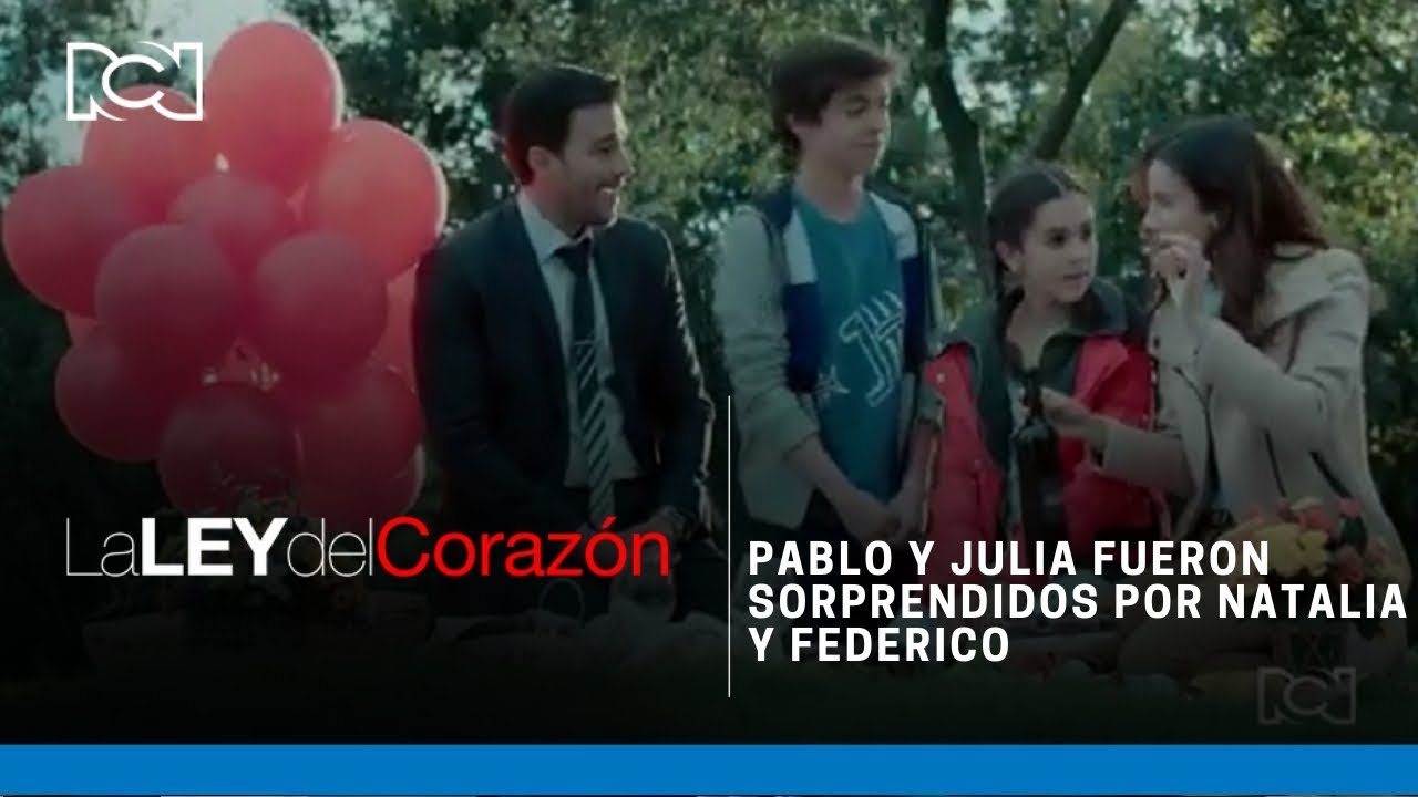 La Ley del Corazón | Pablo y Julia fueron sorprendidos por Natalia y Federico