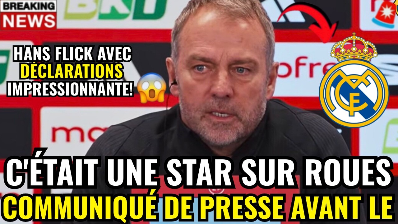 🚨 SCANDALE TOTAL   LES DÉCLARATIONS DE FLICK HUMILIENT LE REAL MADRID ET DÉMASQUENT ARBELOA