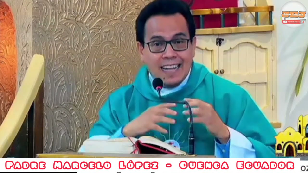 Padre Marcelo López. Seguir a Cristo nos debe transformar en mejores humanos.