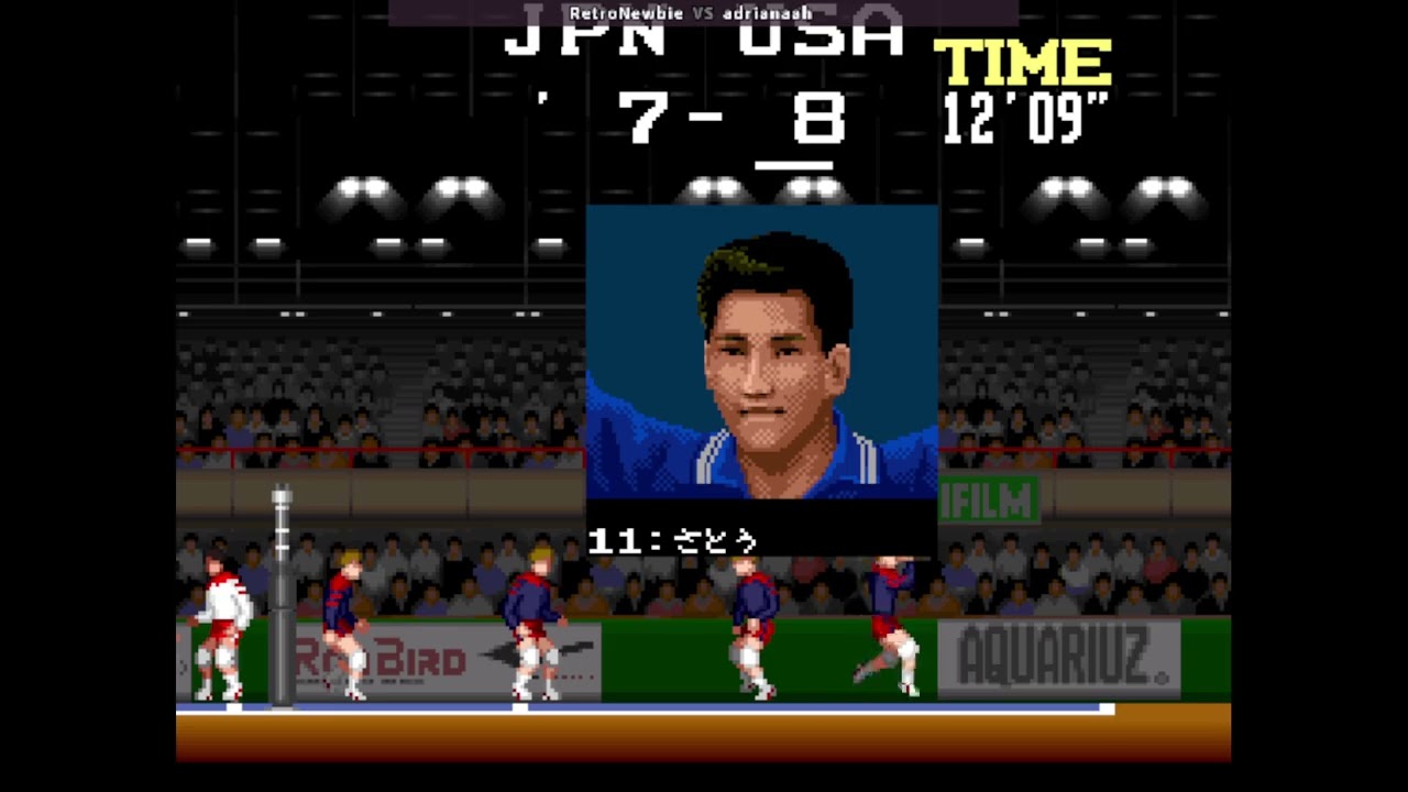 eSports Super Volleyball - RetroNewbie VS adrianaah 🇺🇾🇨🇴 svolley #fightcade #volleyball #esports