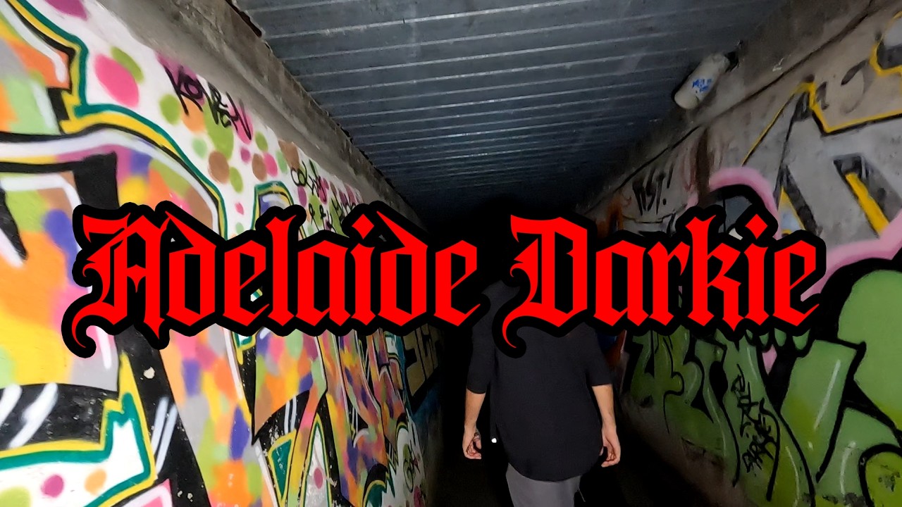 HIDDEN Art Gallery - Exploring 2KM Tunnel in Adelaide CBD | URBEX South Australia