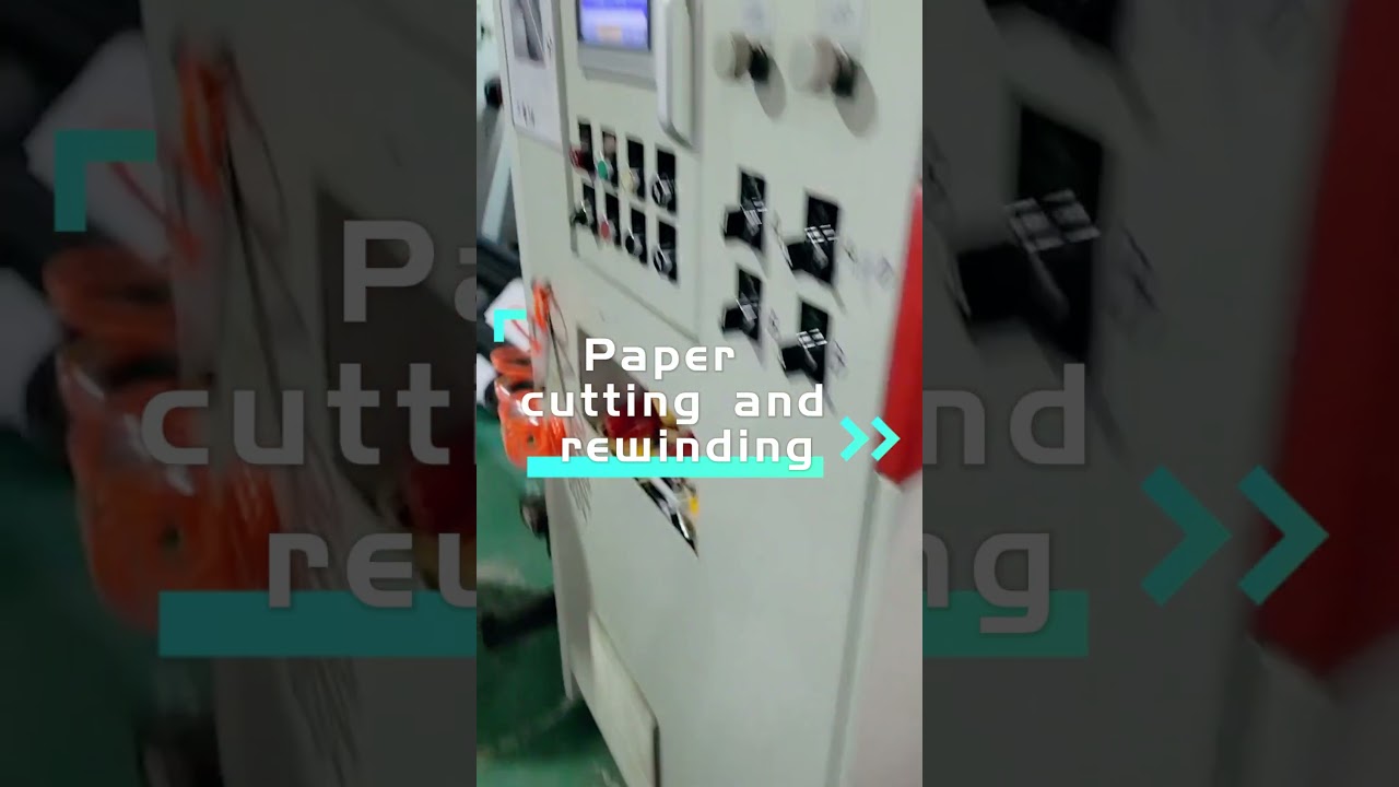 paper cutting and rewinding