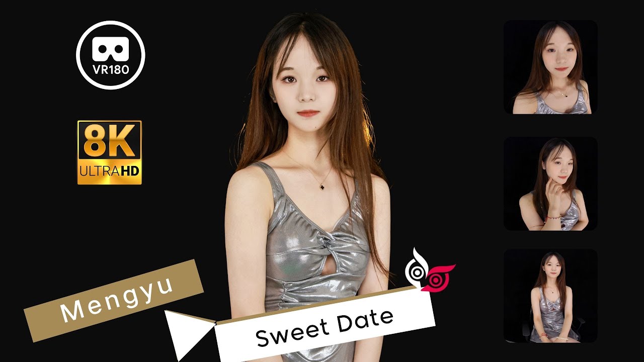 【Preview】Model - Mengyu Part 1 Sweet Date 8K 3D VR180 ASMR