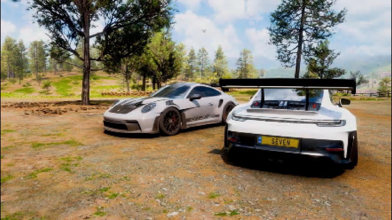 2 Porche 911 GT3 RS In Forza Horizon 5