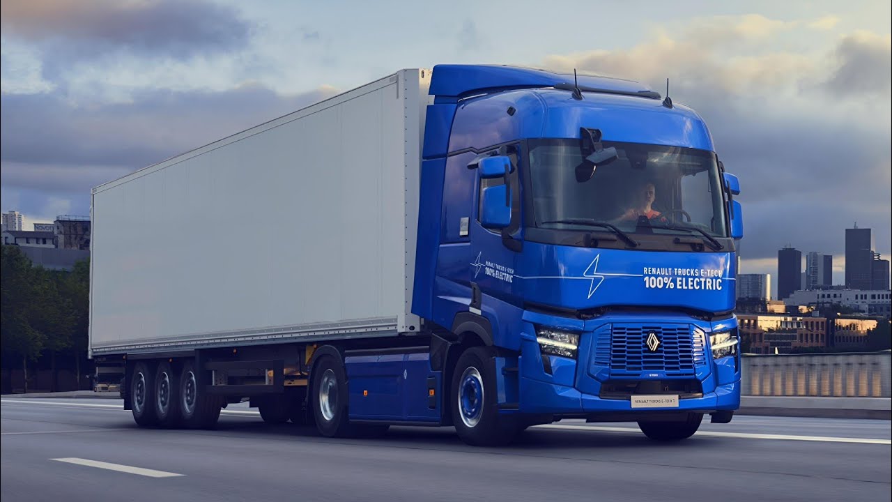 New 2024 Renault E-TECH T Electric! The future of trucking looks good and green!