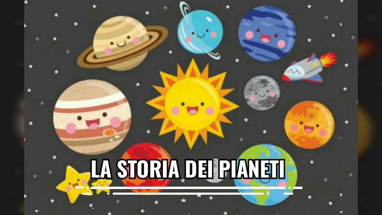 La storia dei pianeti - Racconti, fiabe, favole, poesie e filastrocche per bambini