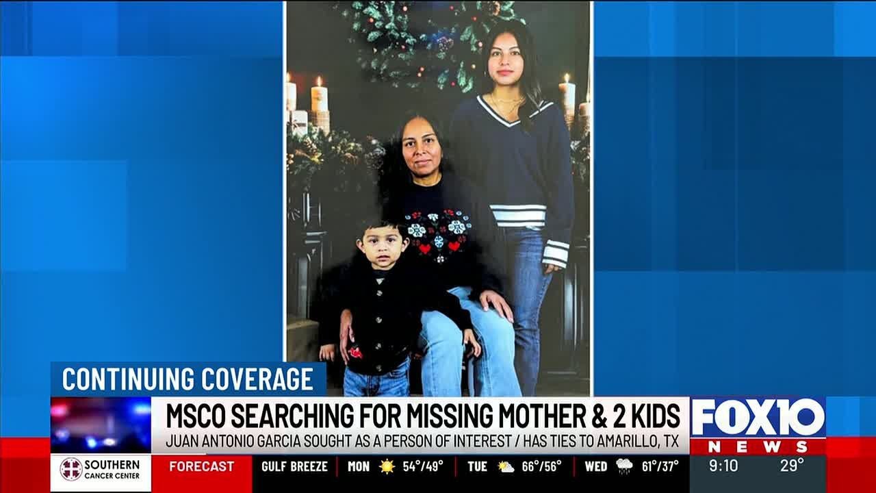 ALEA also issues Missing Person Alert in Mobile County missing family case