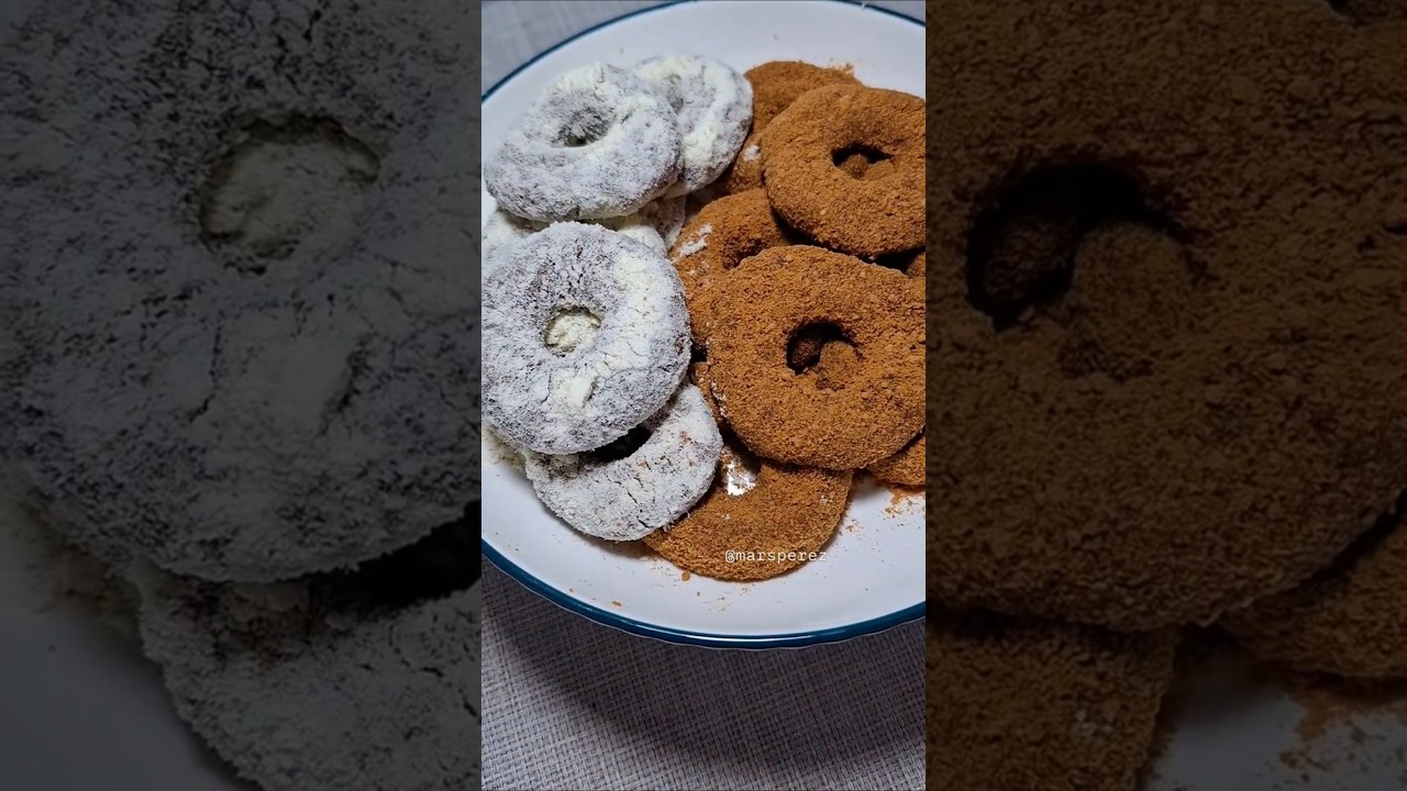 GRAHAM DONUT 🍩 #graham #recipe #easyrecipe #snacks #snacksidea #food