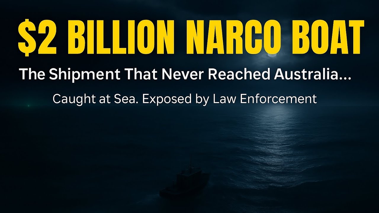 How Law Enforcement Stopped a $2 Billion Drug Shipment at Sea
