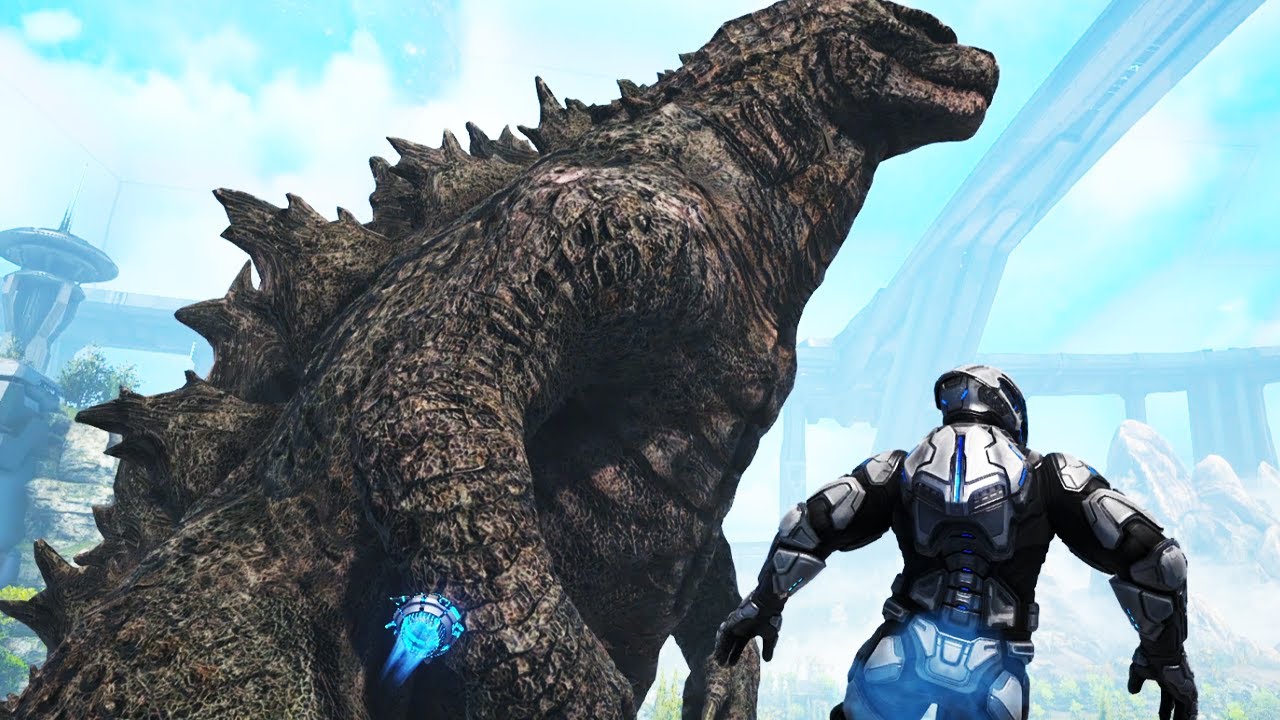 Godzilla SMASHES Ark Genesis 2 - Ark Modded