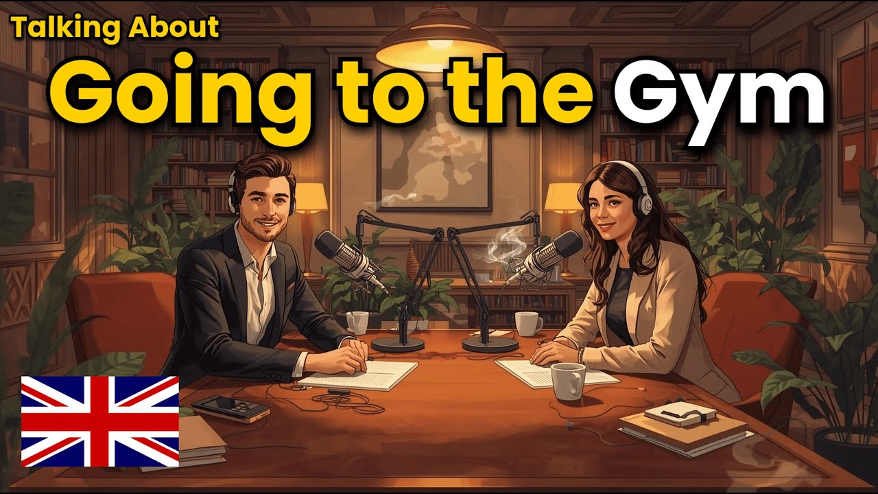 How to Talk About Going to the Gym in English | English Conversation Practice