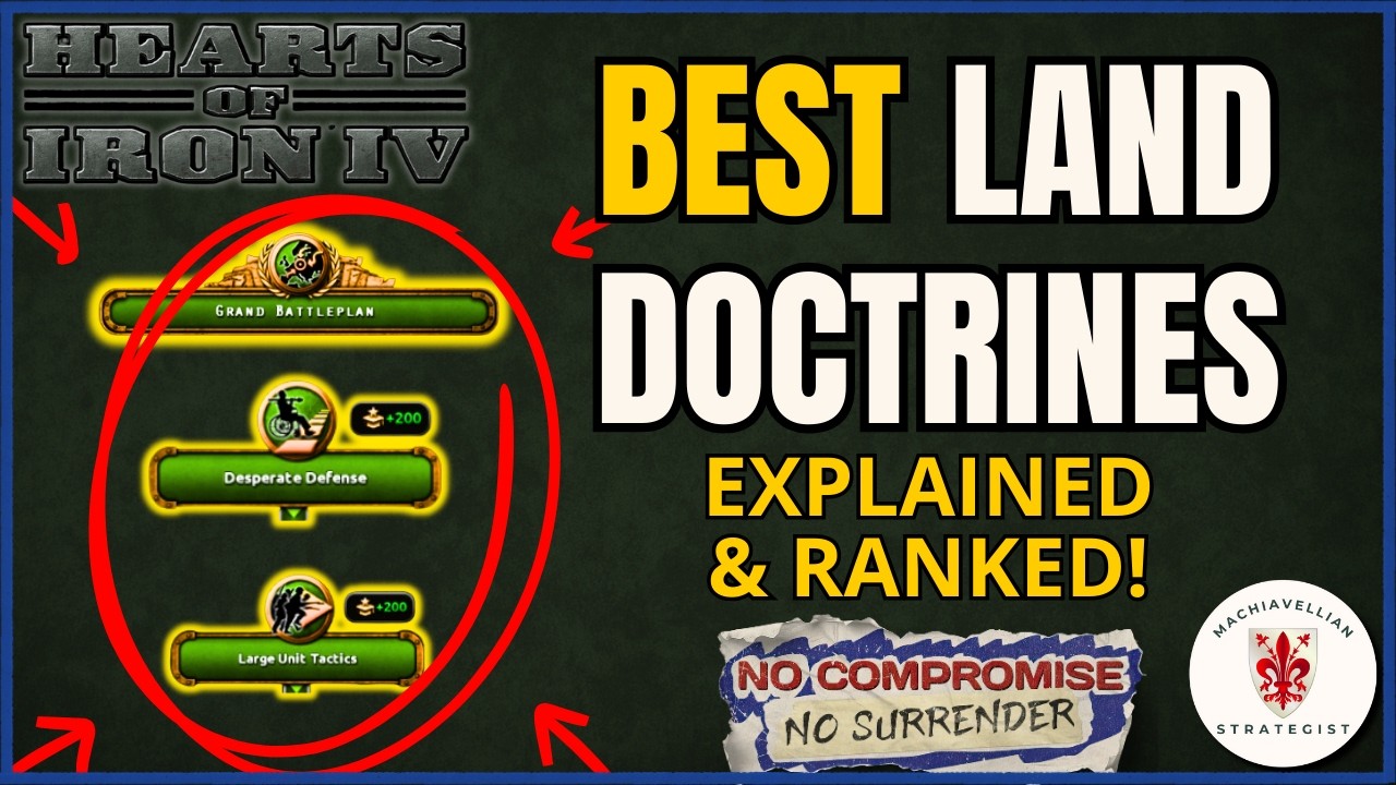 🪖 NEW Land Doctrines RANKED: The NCNS META! | HOI4 Guides