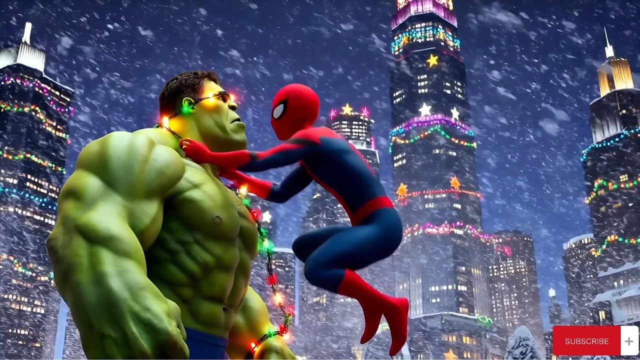 Spider Man VS Hulk.