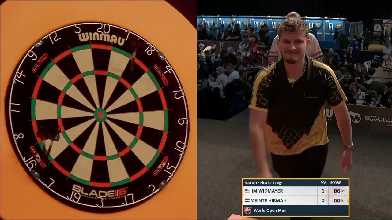 Jim Widmayer Vs Meinte Hibma The World Open