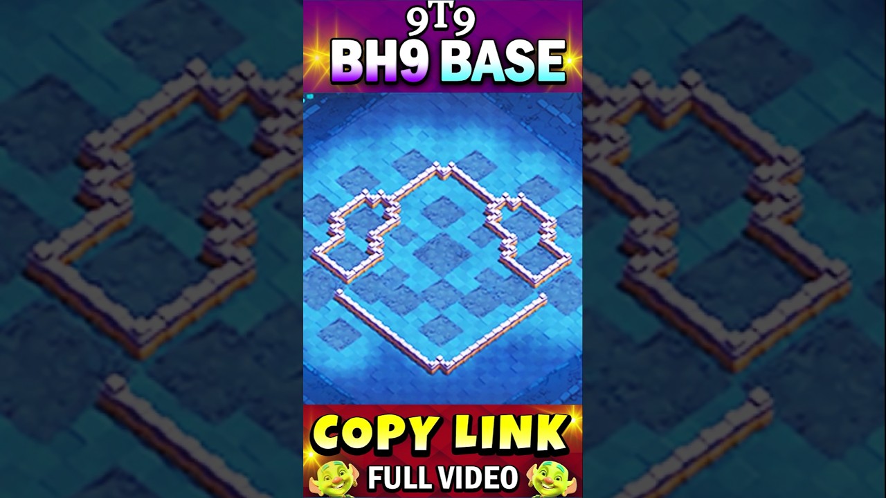 Best BH9 Builder Hall 9 Base in the world!! 