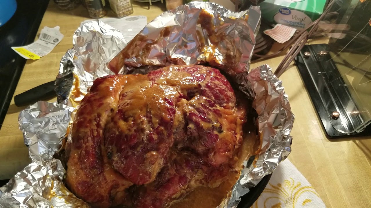 My Honey Mustard & Brown Sugar Baked Ham