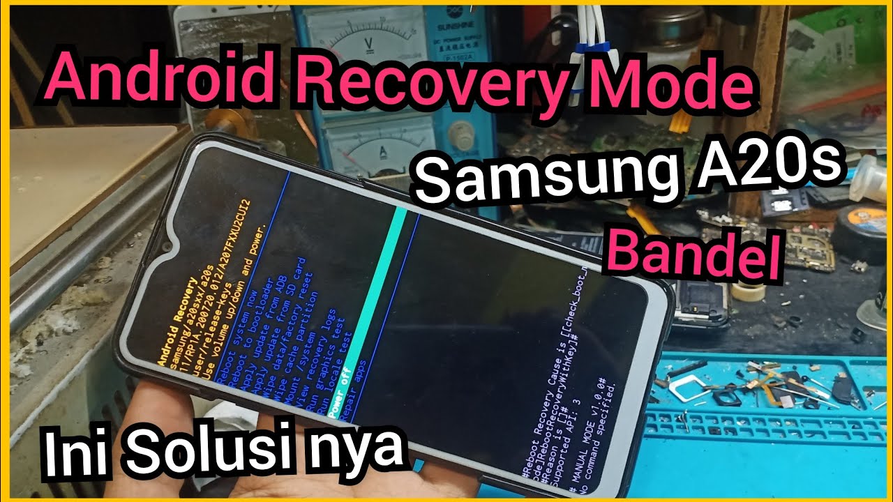 Reboot Trus Recovery Mode Samsung A20s‼️ ini Solusi nya...
