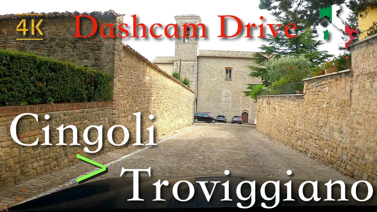 Scenic Drive (Marche), Italy [Cingoli ⩾ Troviggiano] August 2022 | ☁️