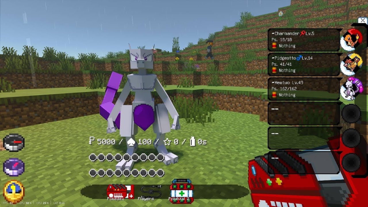SERP Pokédrock (Pokémon Addon) Update in Minecraft Bedrock
