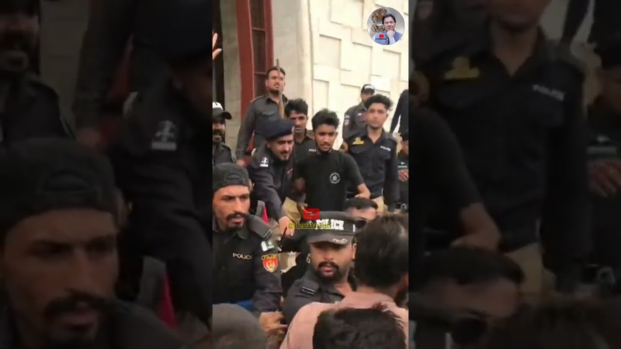 PTI worker vs police on Quaid Azam #shorts