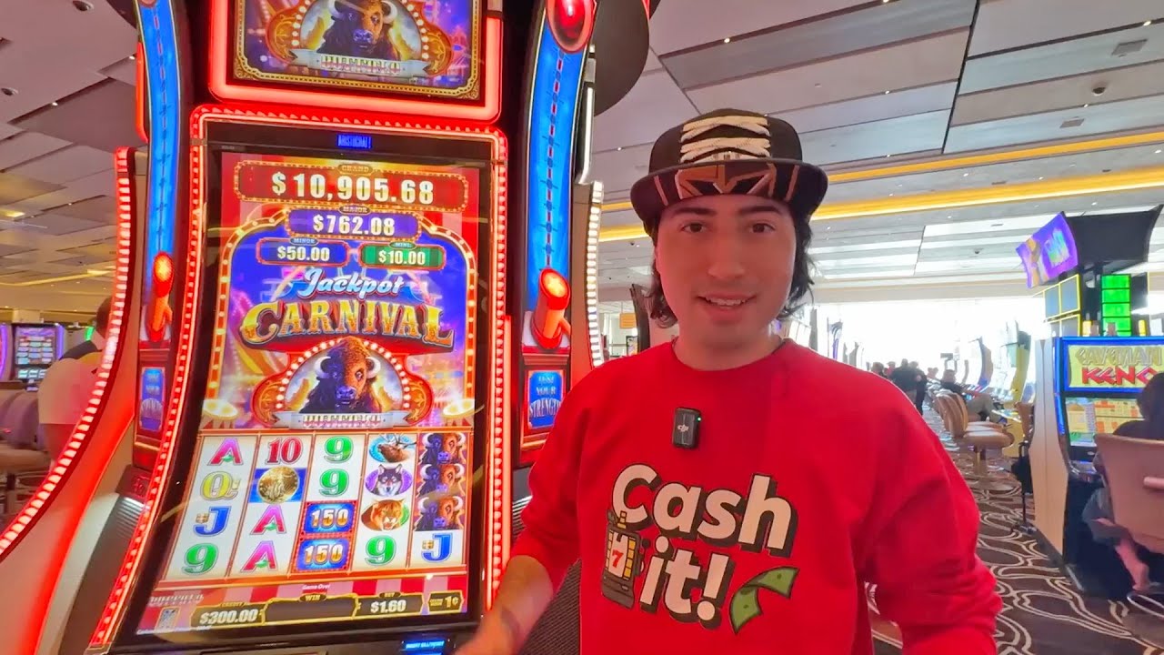 Pompsie Slots Enjoys An UNFORGETTABLE Jackpot Carnival Slot Session!