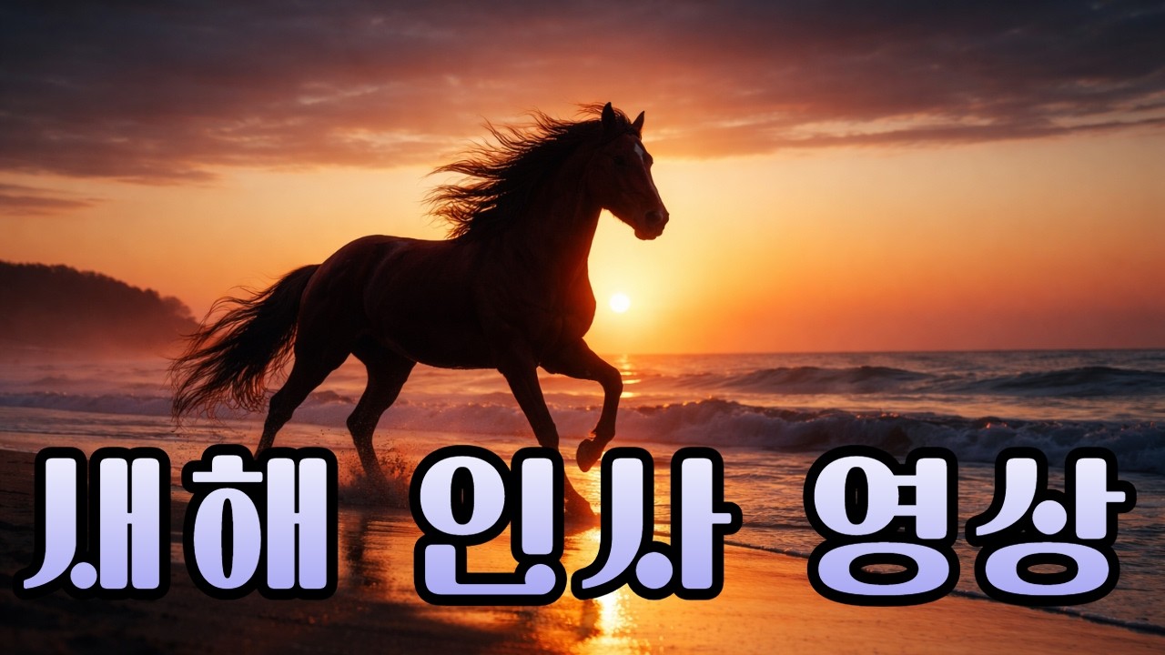 2026 설 명절 인사 | 새해 아침의 인사 | 마음이 평온한 한 해 되십시오