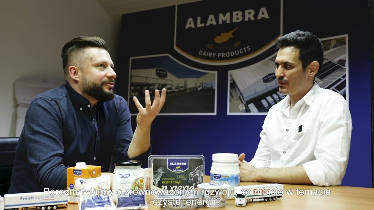 Transport of hallumi cheese from Cyprus | Petrou Bros Alambra Dairy Products | #WeConnect Europe 🚛