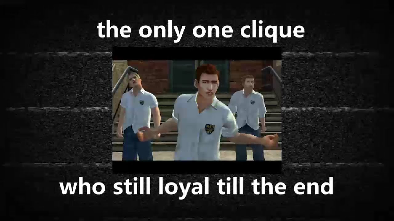 Mod Bully SE PC - Bullies Clique Rebuild Mod